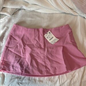 Pink Mini Skirt